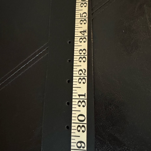 Banana Republic Wide Black Belt Women’s Sz M - Picture 6 of 8